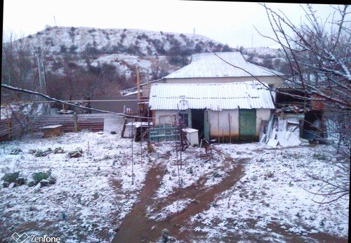В Крыму выпал снег!
