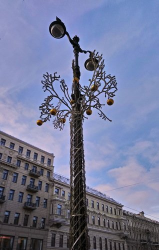 В праздничной "юбочке"