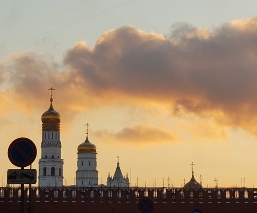 Закат над Кремлём