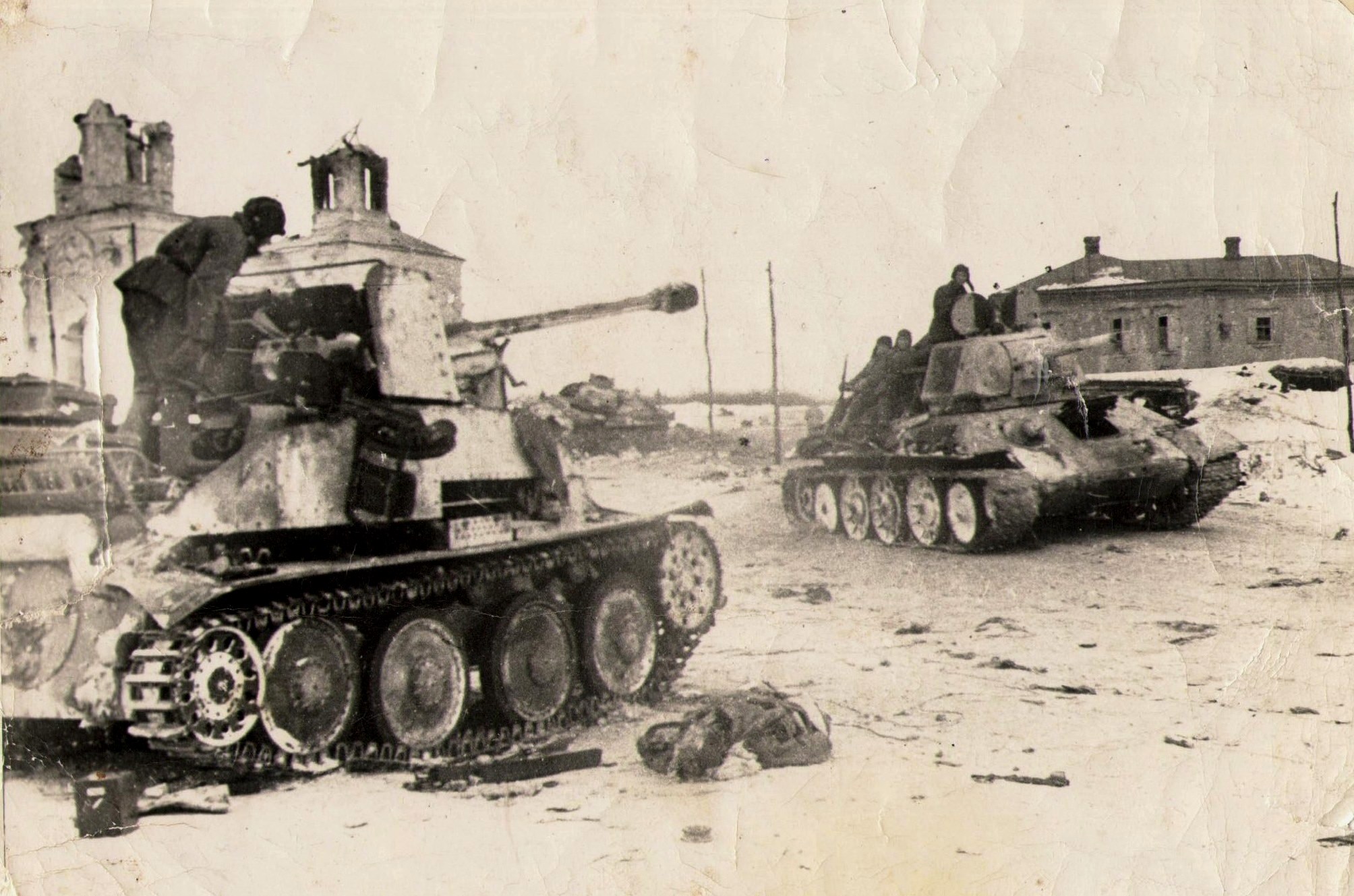 Танк т-34 Сталинград