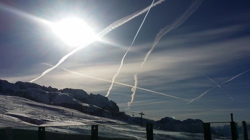 Небо над Альпами