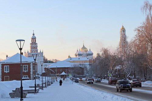 утро в Сергиевом Посаде