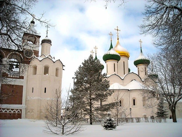 Спасо Евфимиев монастырь зимой