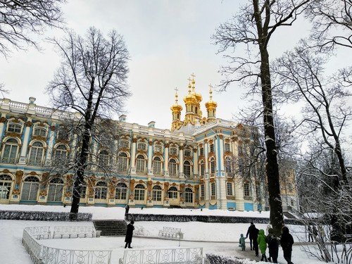 Екатерининский дворец 1717 г.