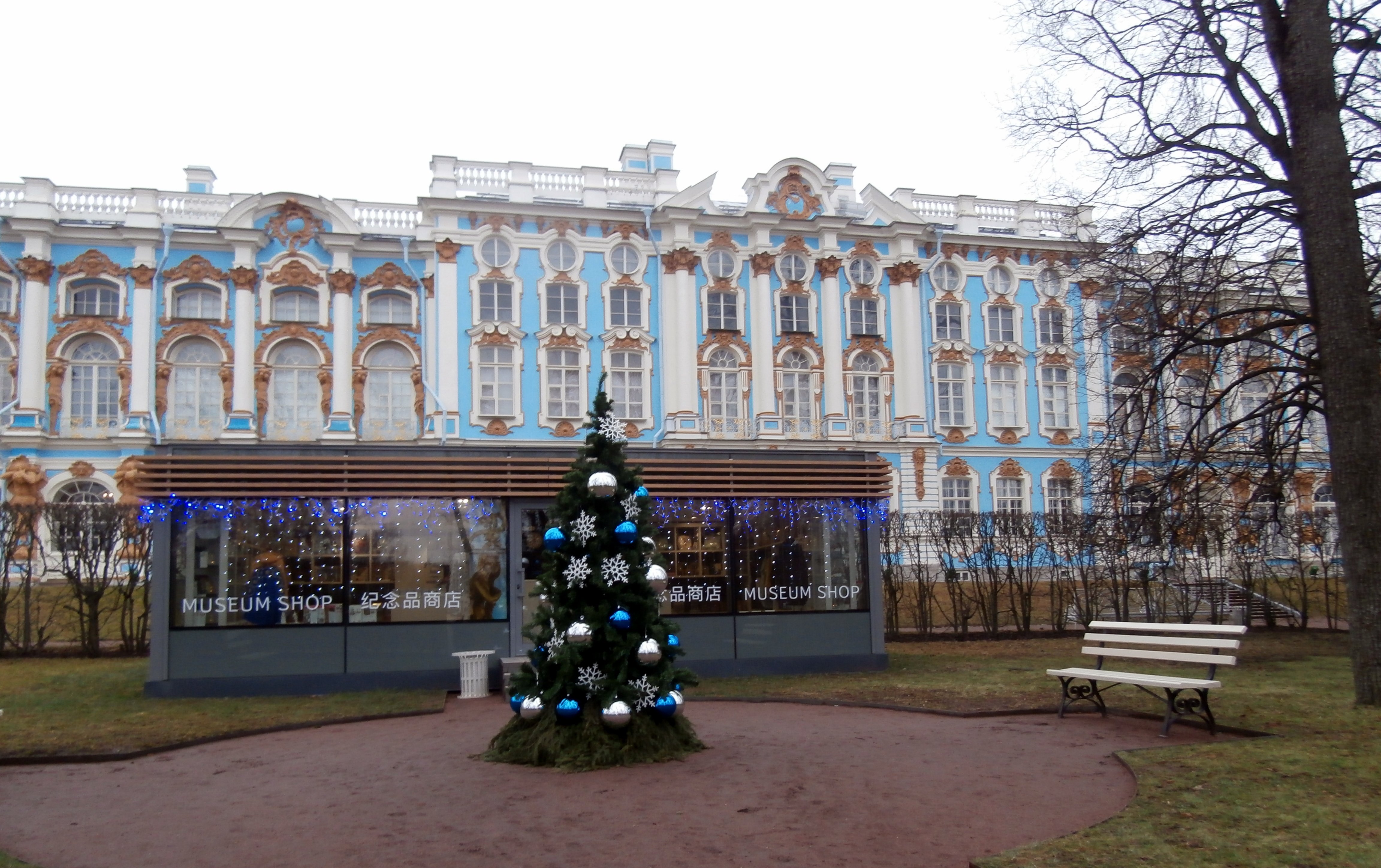 Ель перед дворцом. Ель перед дворцом картинка.