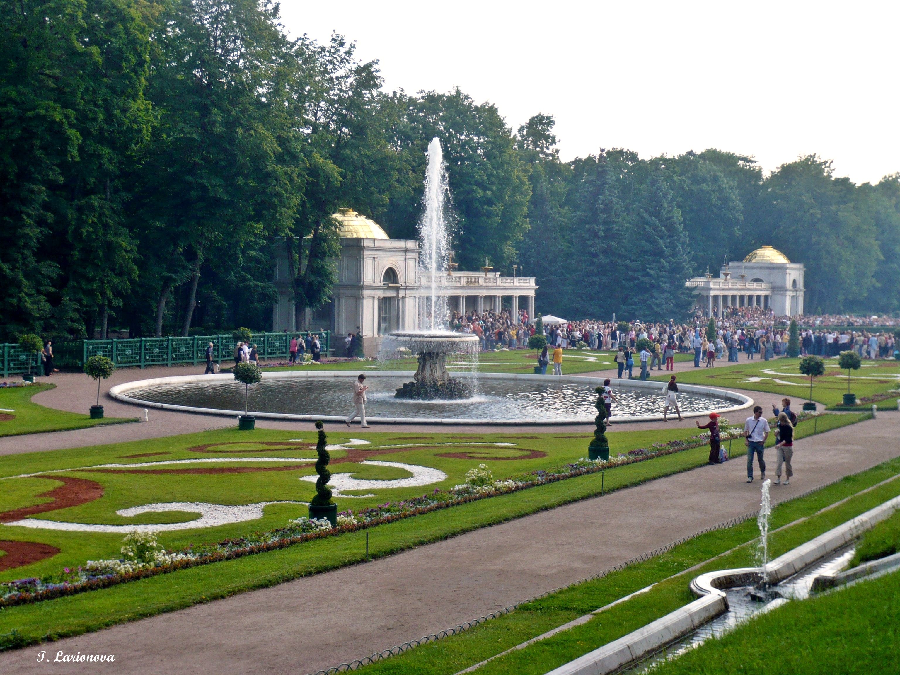 лабиринт в петергофе в нижнем парке