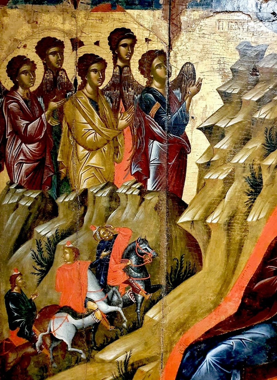 Икона греческое слово. Икона Рождество Христово Вифлеем. Икона Рождество Христово Греция 14 век храм Христа Спасителя. ХХС музей Византийская икона Рождества. Рождество Христово икона 15 век.