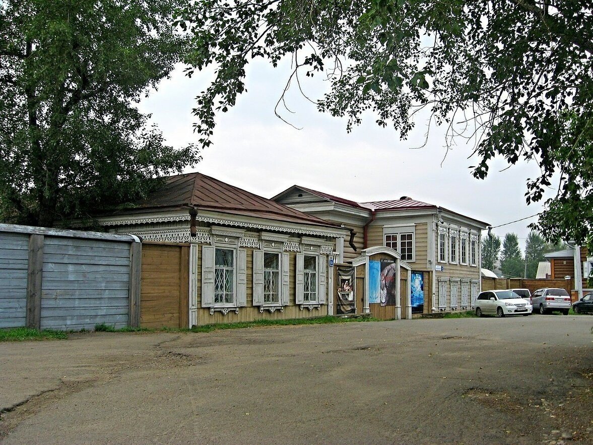 Фото Переулок Волконского в Иркутске. Музей-усадьба Волконских. на  фотохостинге Fotoload