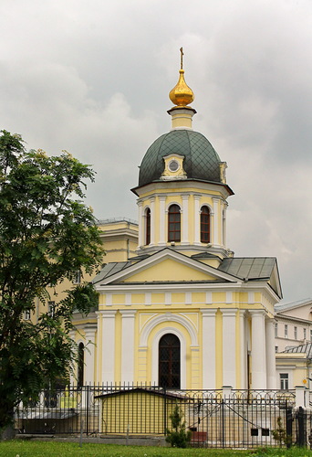 храм-часовня Бориса и Глеба на Арбатской площади