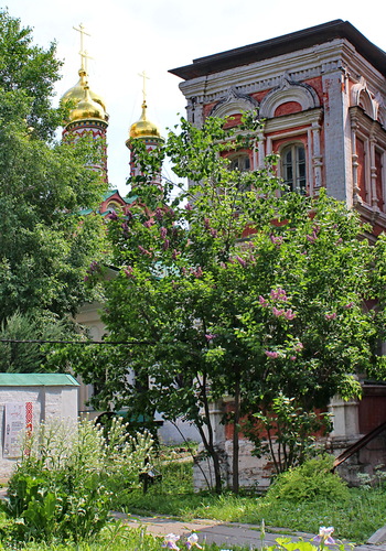 исторический уголок на Берсеневской  набережной в Москве