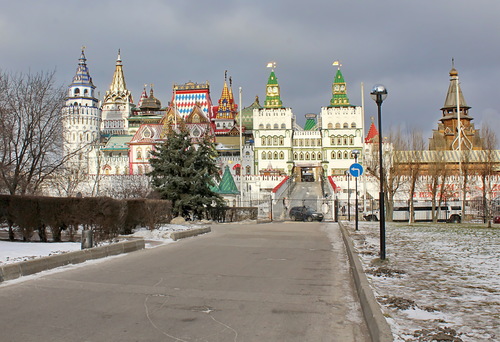 дорога к Кремлю в Измайлово