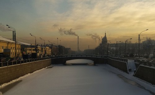 зимний Петербург, Обводный канал