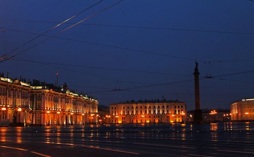 утренний Петербург