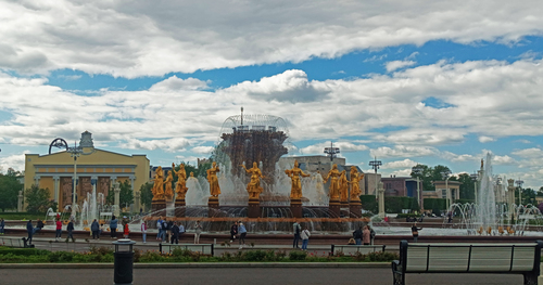 прогулка по Москве!