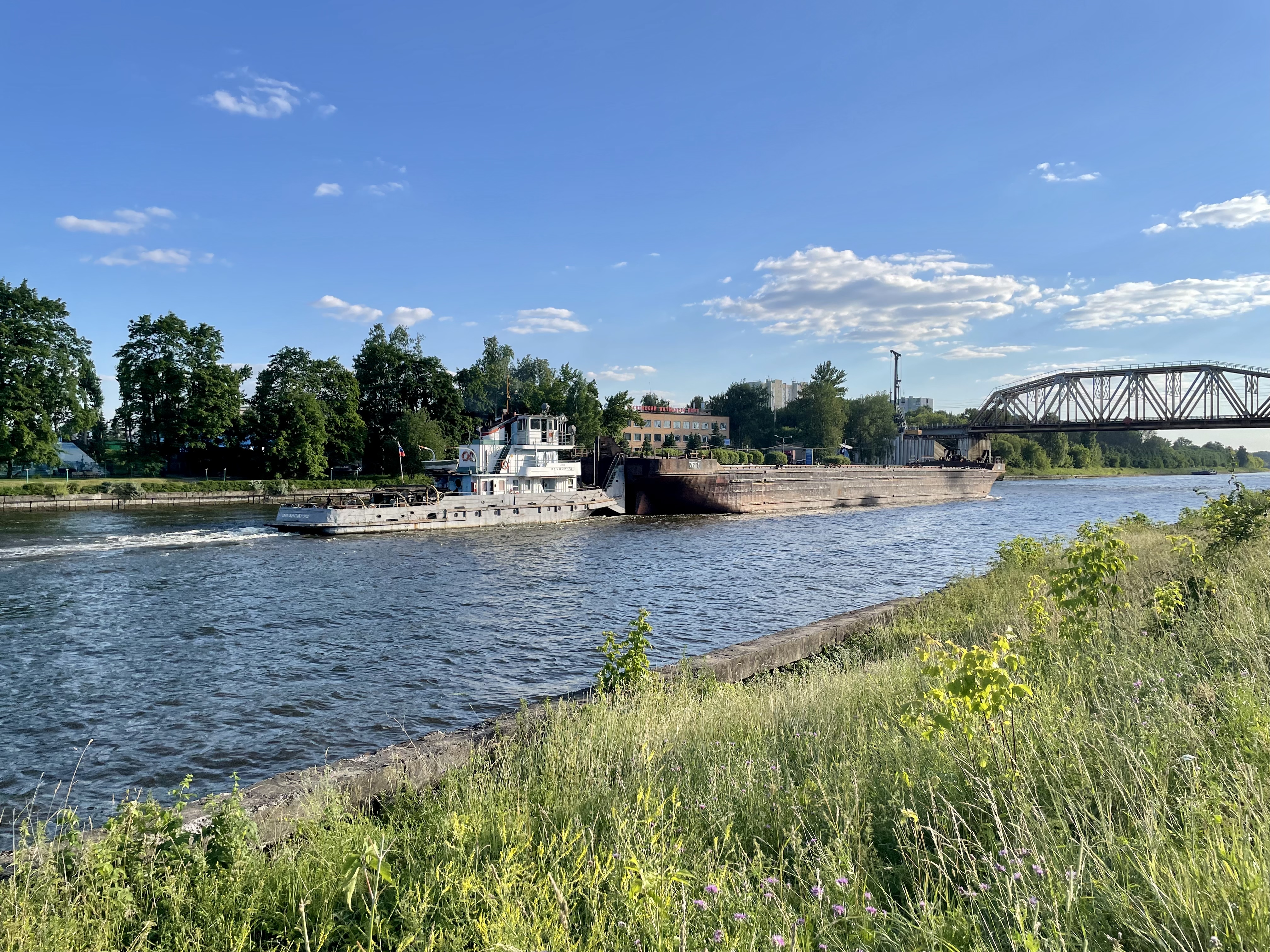 Река канал Новосибирская область