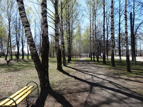 Весна в городе