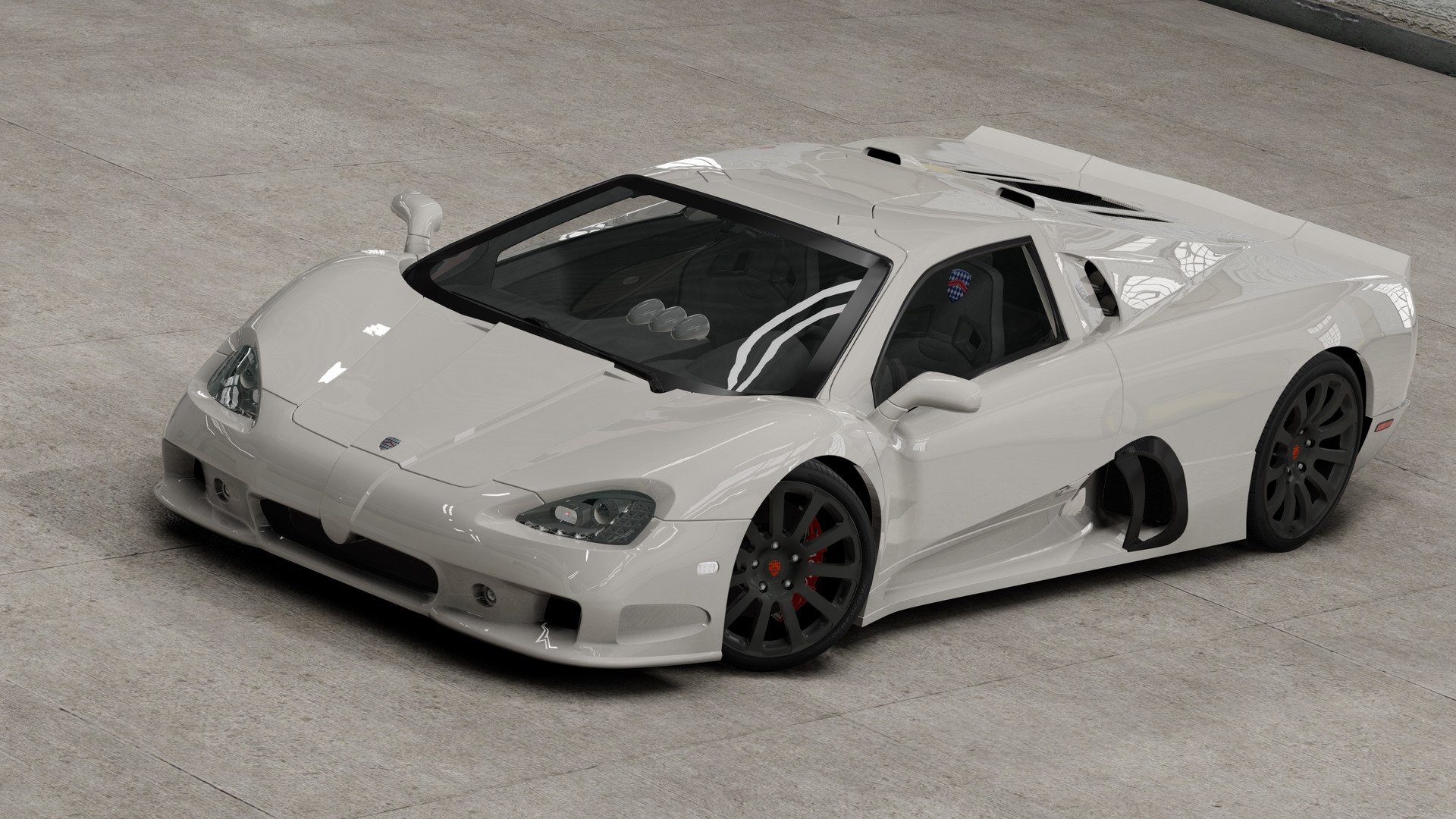 2006 SSC Ultimate Aero TT White