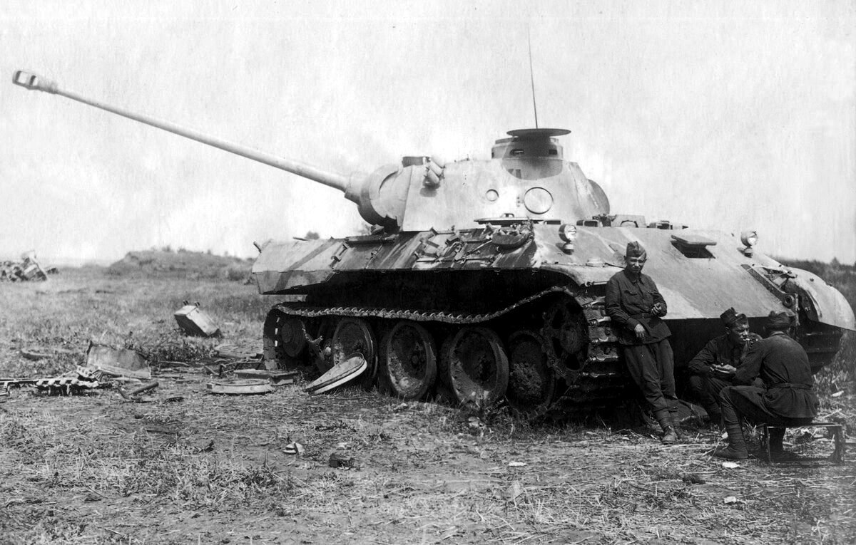 Первое применение танка пантера