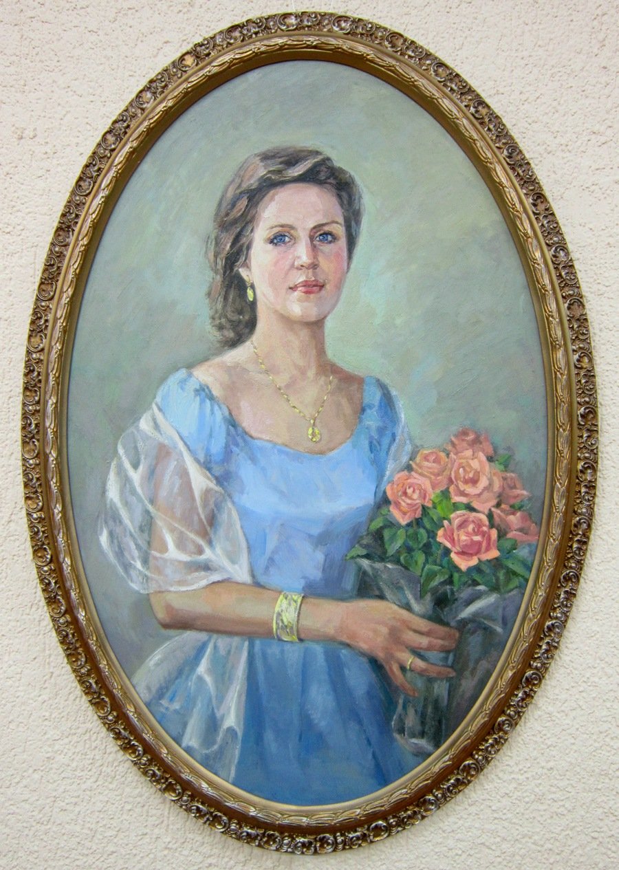 Портрет дочери художника Шилова
