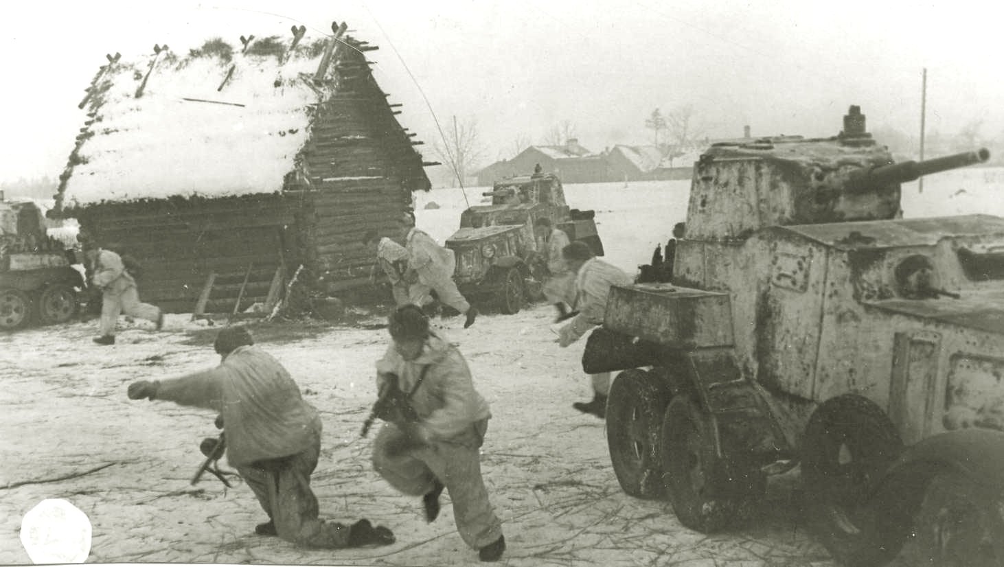 Наша области великой отечественной войне. Красное село 1941-1944. Немецкие войска 1941 в деревне.