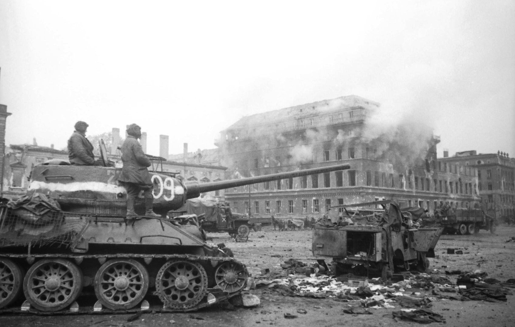 Т-34-85 В битве за Берлин