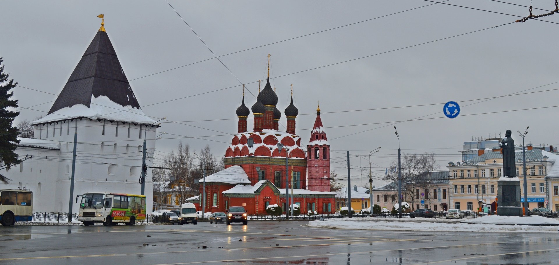Площадь Богоявления Ярославль