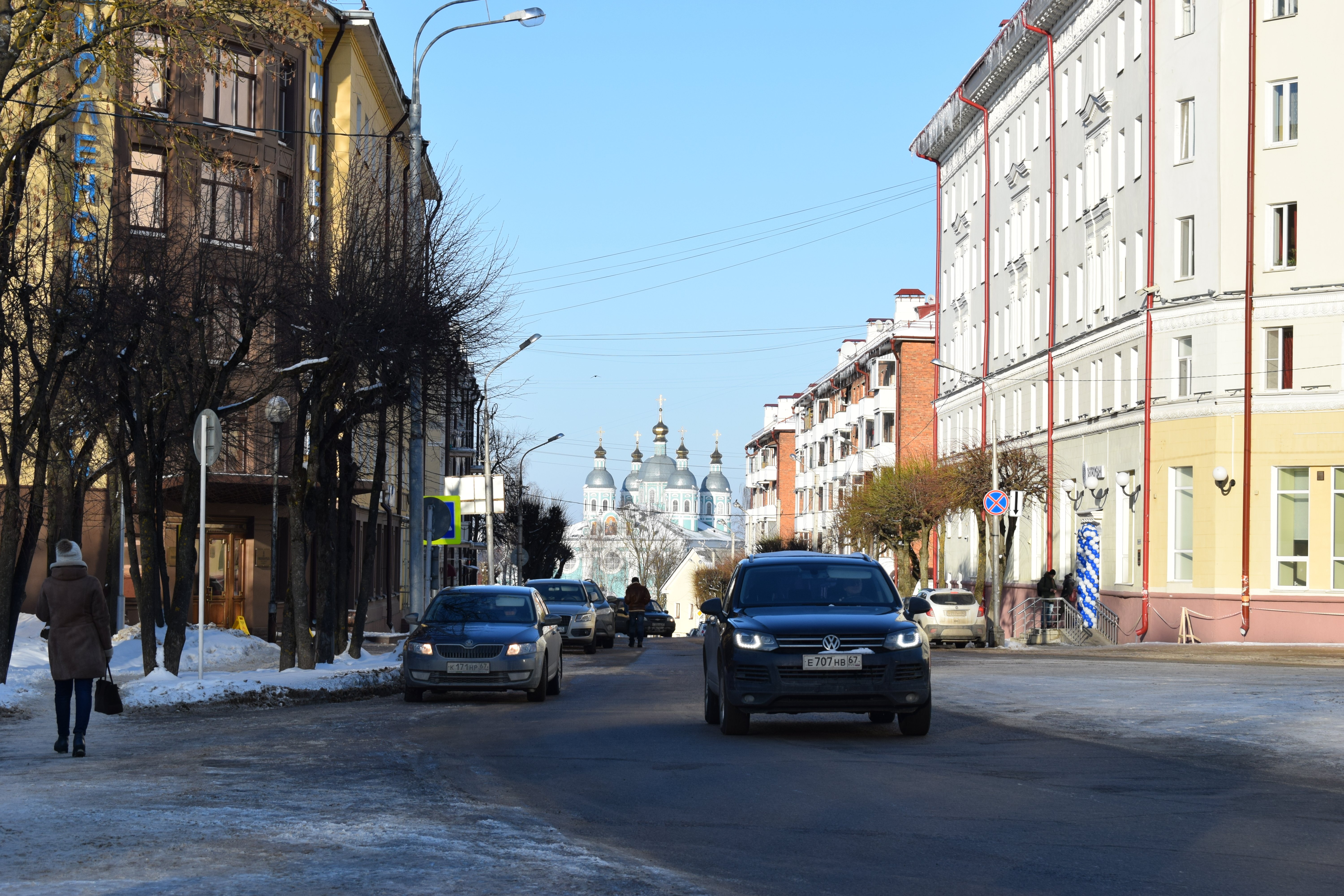 Смоленск улица Глинки портреты