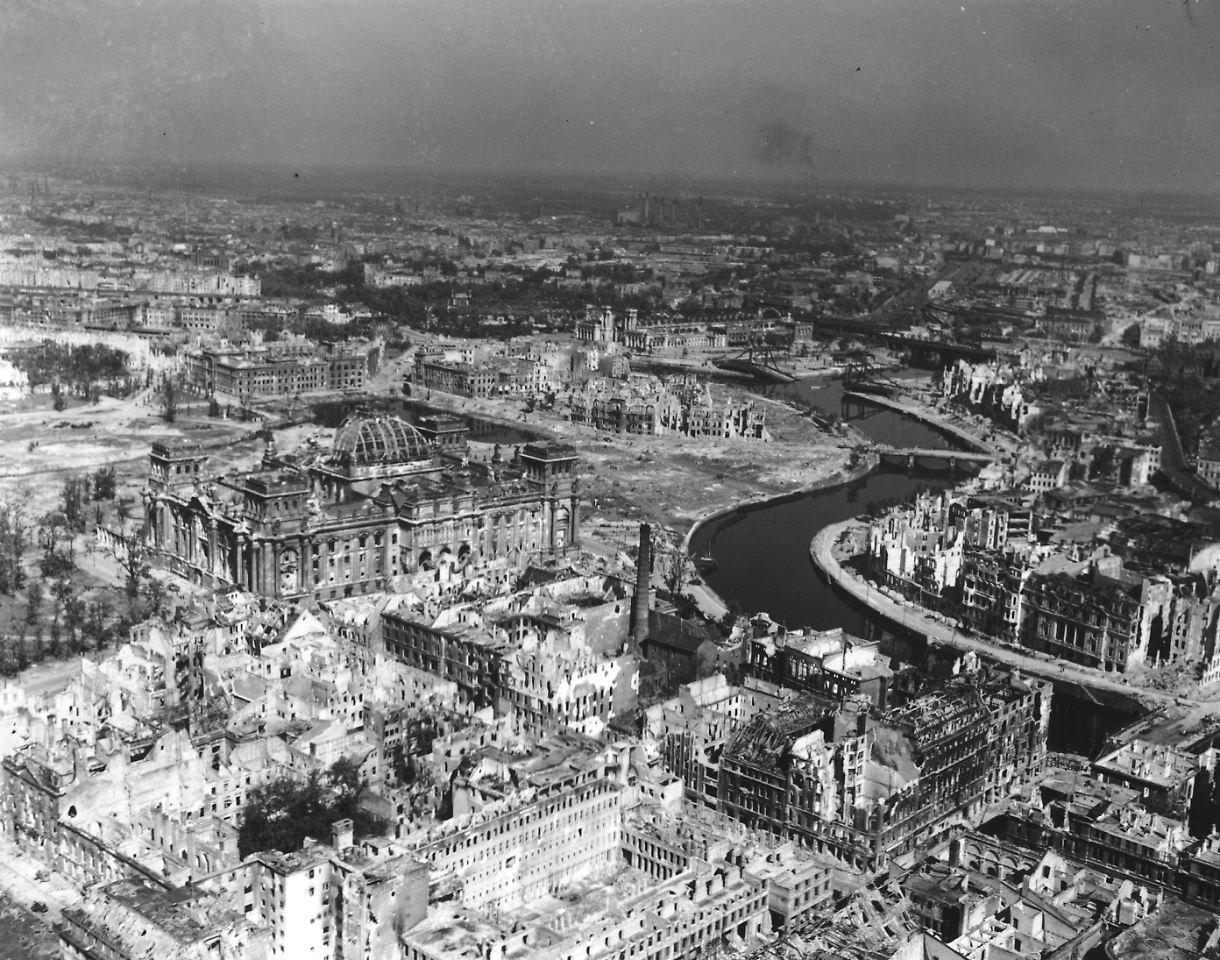 Берлин после войны 1945