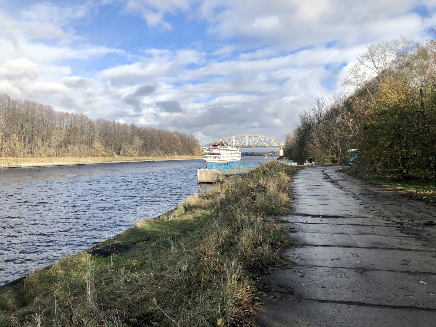 водохранилище на реке за