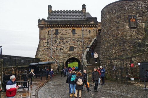 В Эдинбургском замке