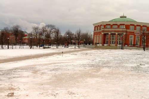 Февраль в Царицыно