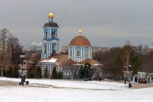 Зима в Царицыно