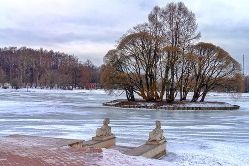 Зима в Царицыно