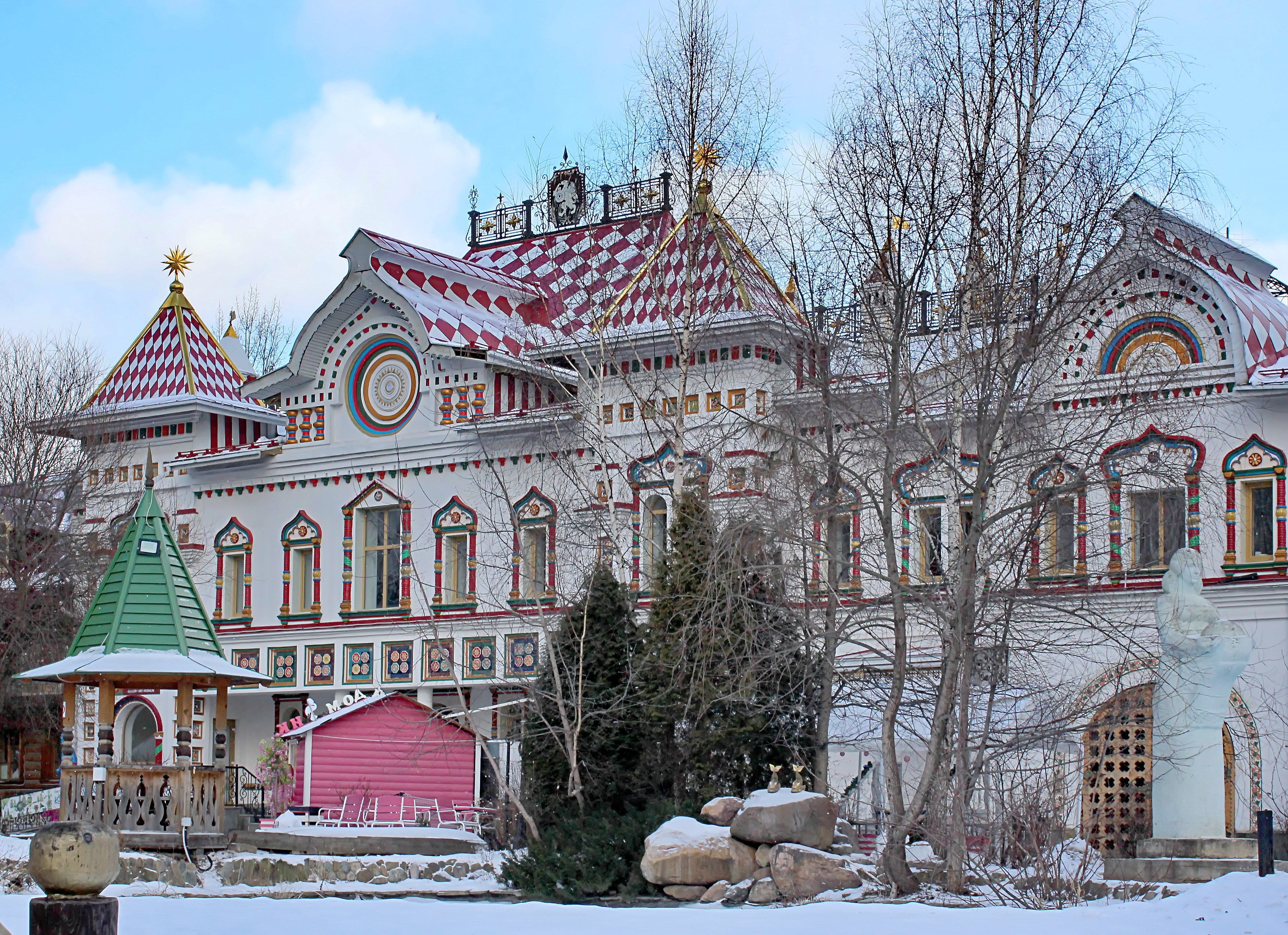 Терем расписной картинки