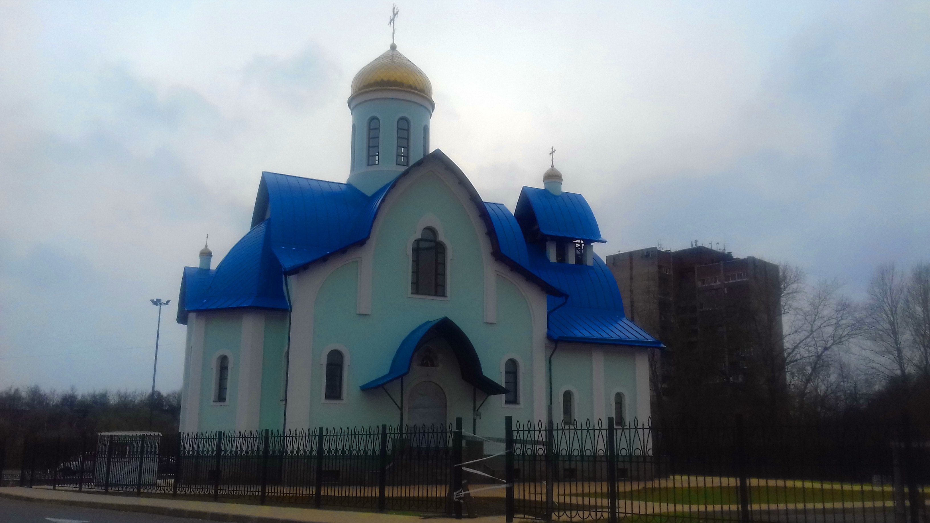 Храм Андрея Первозванного в Сарпи