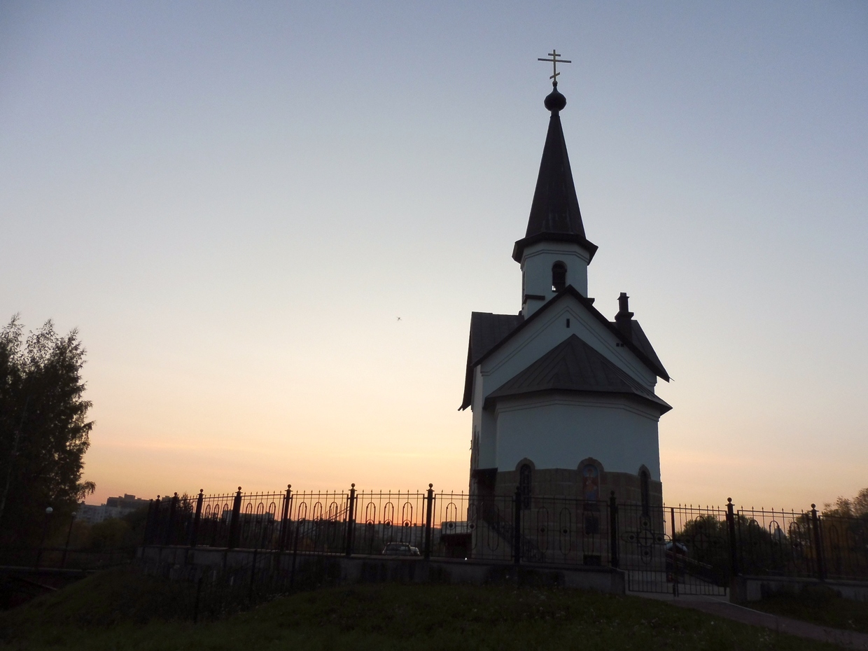 Раменский храм вечерняя