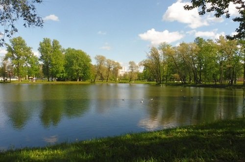 Весенний  парк