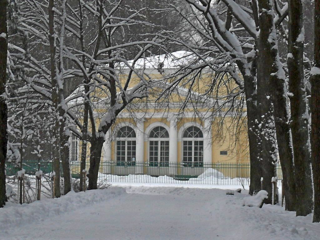 Круглый зал в павловском парке