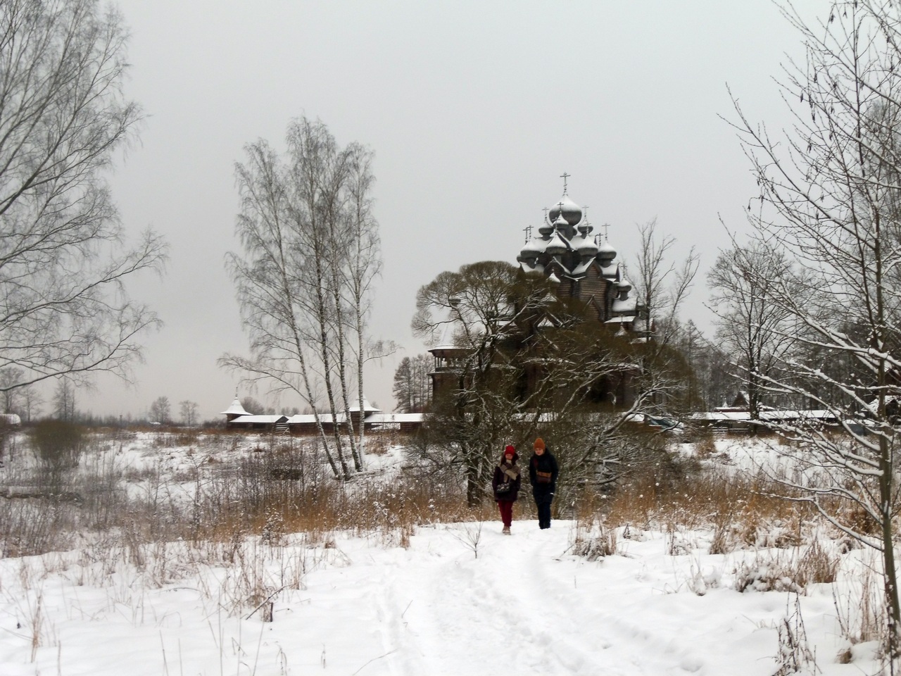 Тараканово Церковь зима