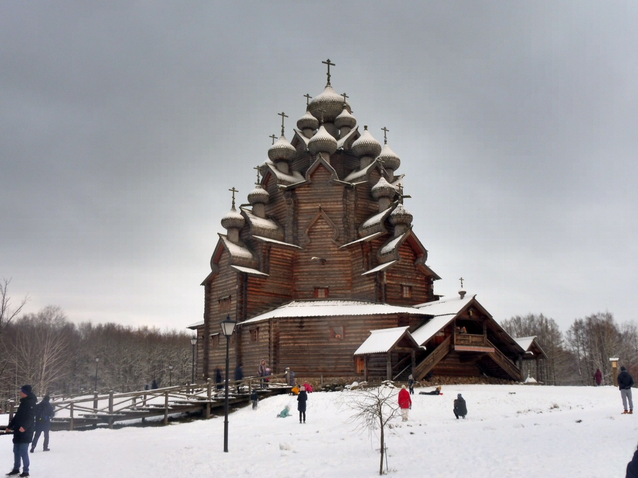 Невский лесопарк Церковь Покрова Пресвятой