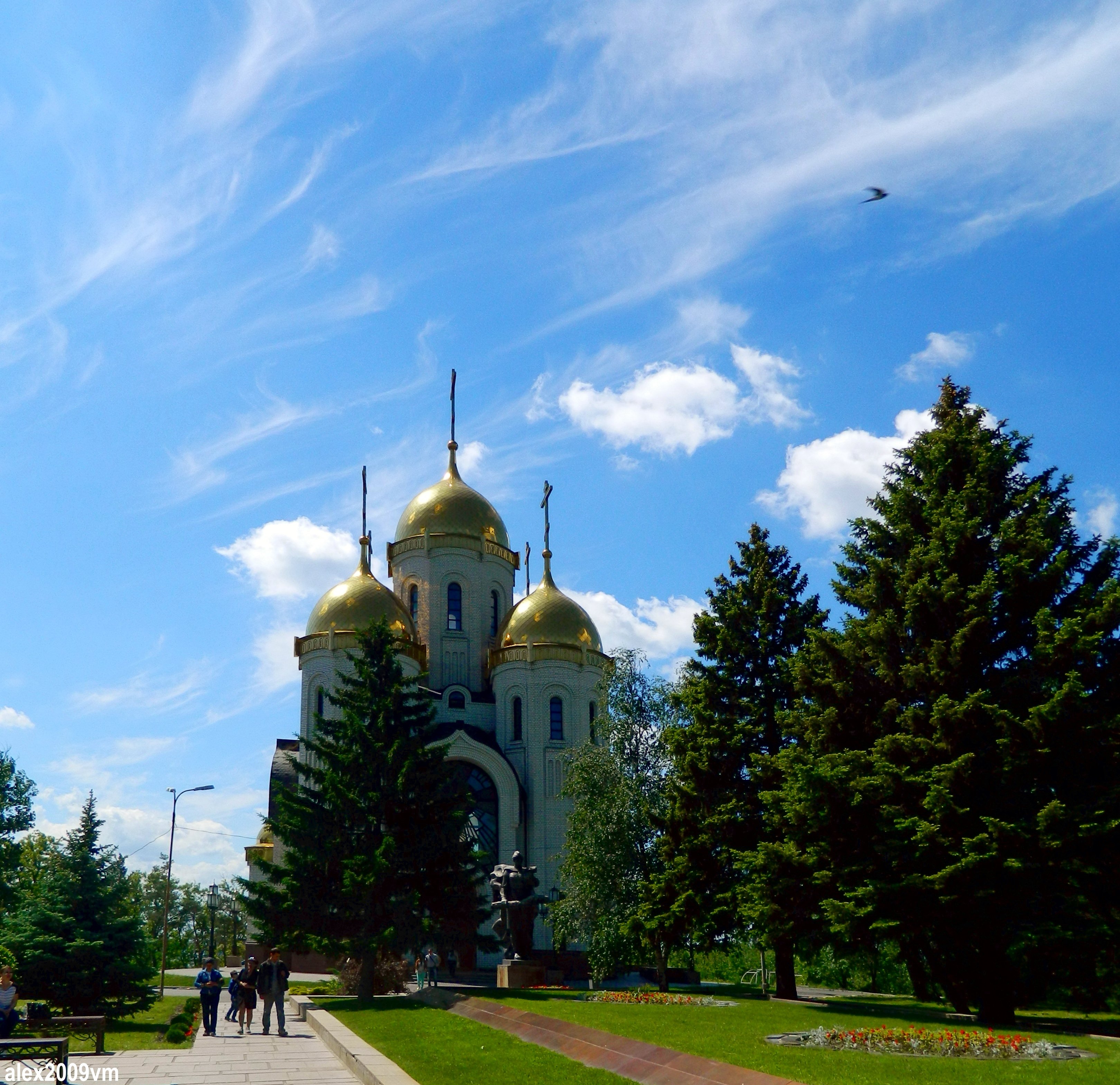 Церковь возле Армады Оренбург