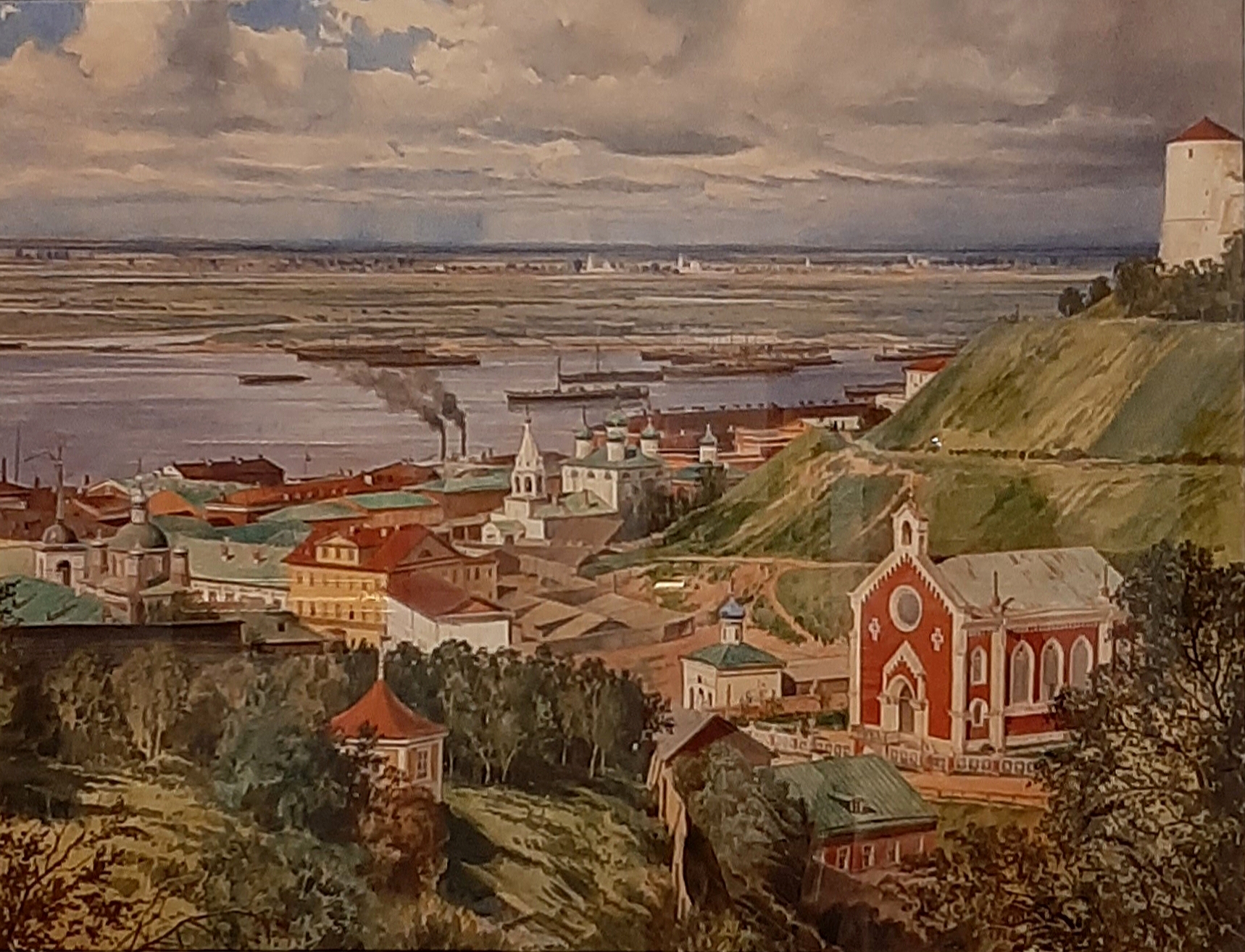 Андрей Осипович Карелин картины Нижнего Новгорода
