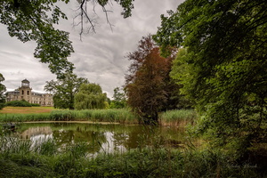 У пруда в парке...