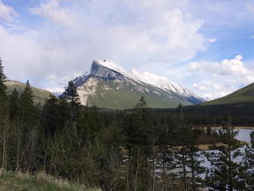 Гора Салфер в Скалистых горах Канады