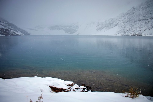 Озеро McArthur Lake осенью