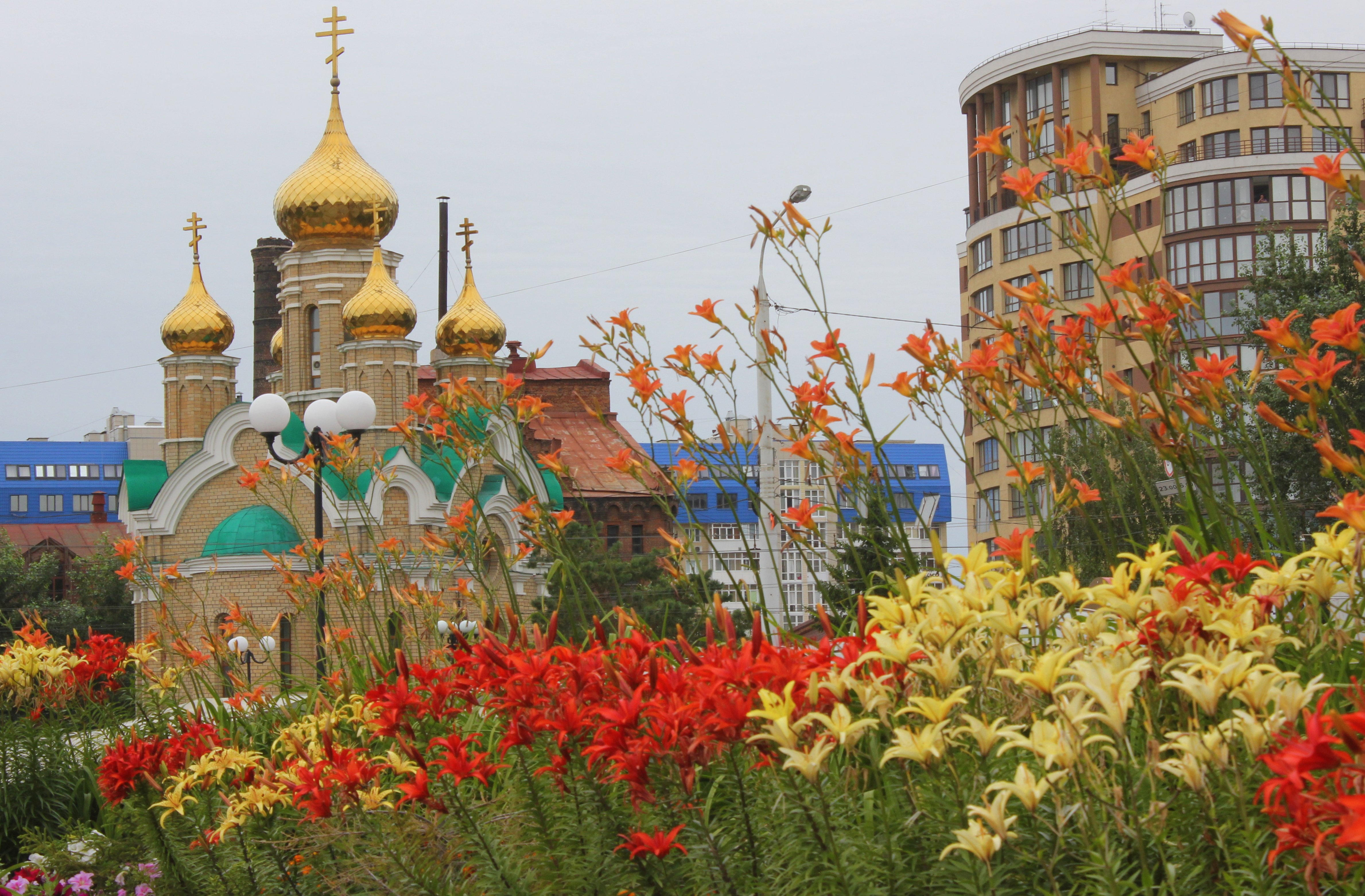 Лето в городе омск