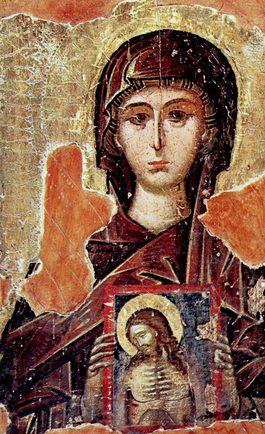 Святая Великомученица Параскева Пятница. Кипрская икона XV - XVI века.