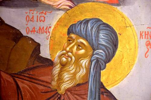 Святой Преподобный Иоанн Дамаскин. Иконописец Михаил Дамаскин. Крит, 1585 - 1591 годы.
