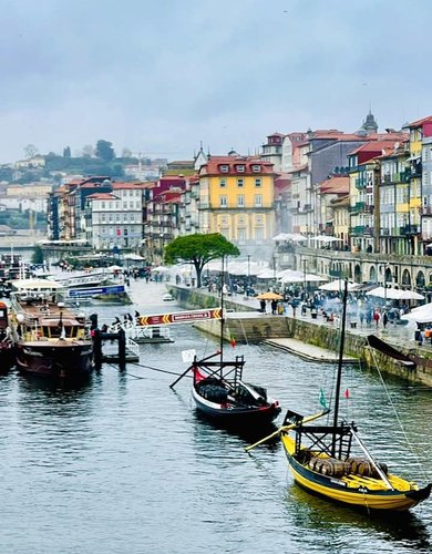 Оживлённая жизнь португальской реки Дору