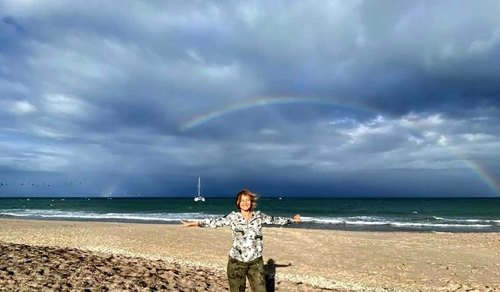 Осенённая радугой